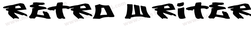 Retro Writers字体转换